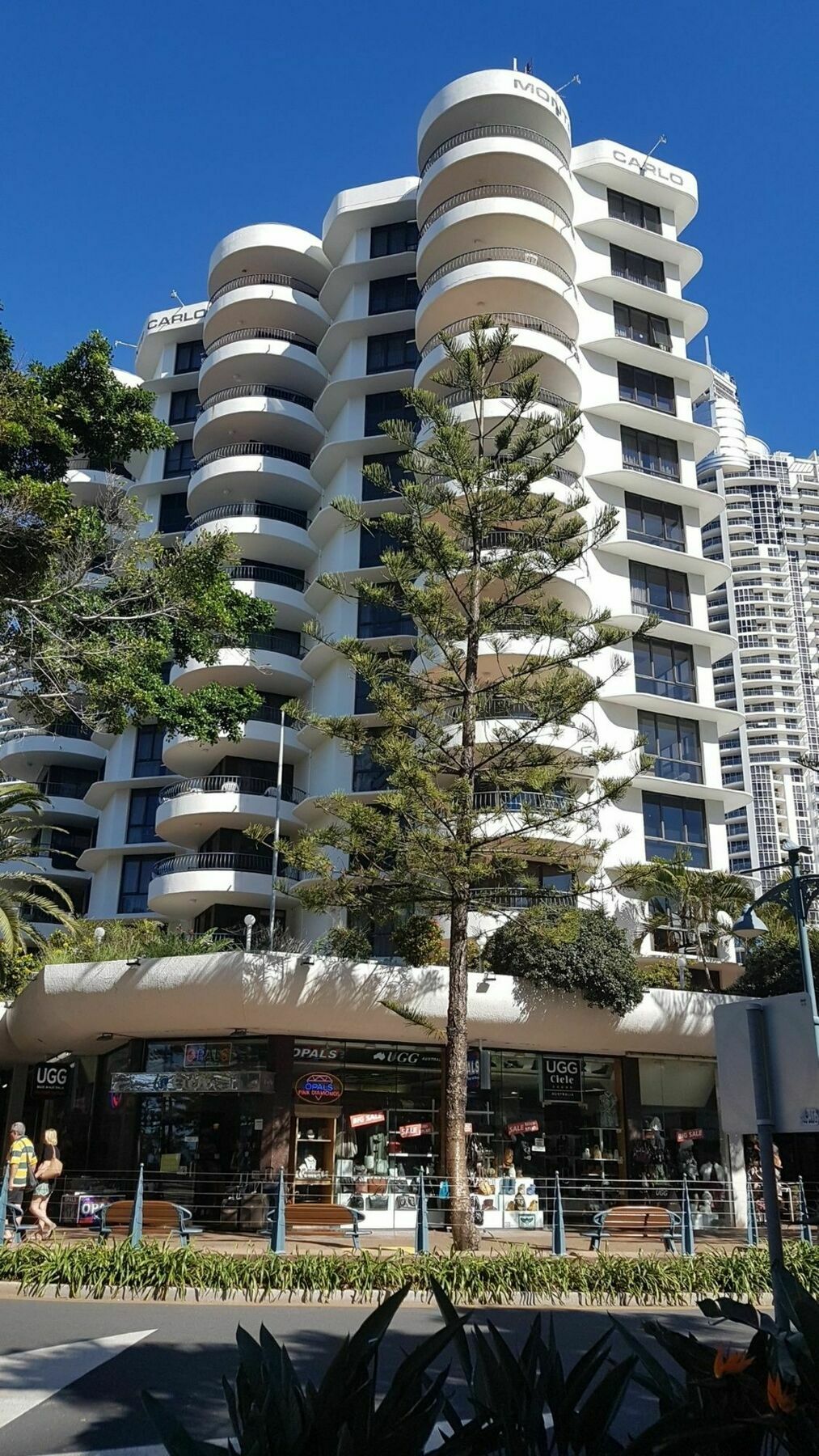 Monte Carlo Lejlighed Surfers Paradise Eksteriør billede